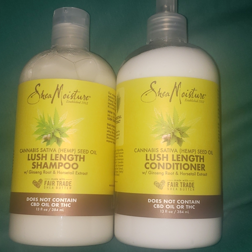 Shea Moisture Cannabis Sativa (Hemp)Seed Oil Set